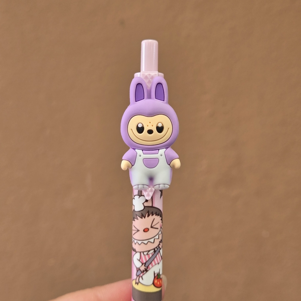 🍒🍒 Labubu The Monster Pen With Grip